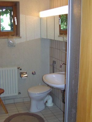 Randersacker Gästehaus am Main: Bad mit Dusche